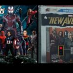 Fan-made Avengers lineup compared to MCU’s in-universe satirical billboard from Hawkeye series.