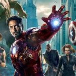 The Avengers team stands united in New York, ready to face an impending alien invasion.